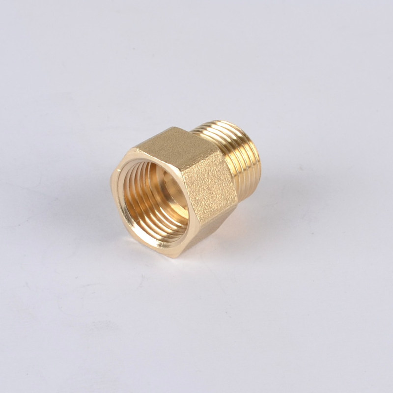 配件全铜加厚4分内外直接延长水管接头直通接头