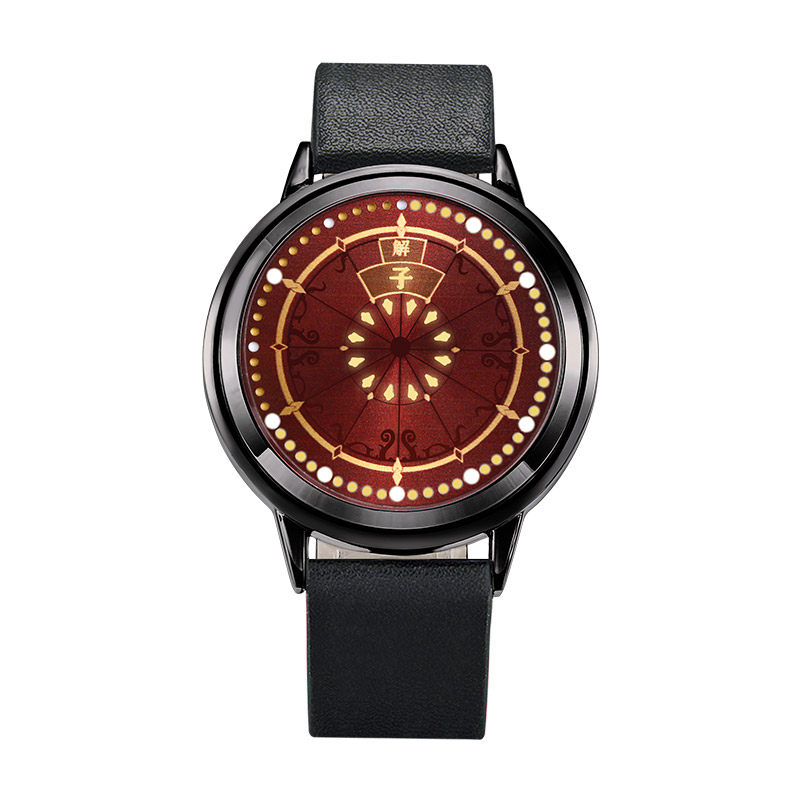 元龙手表幸运石正版联名动漫周边高瑶千led触屏电子表动漫手表