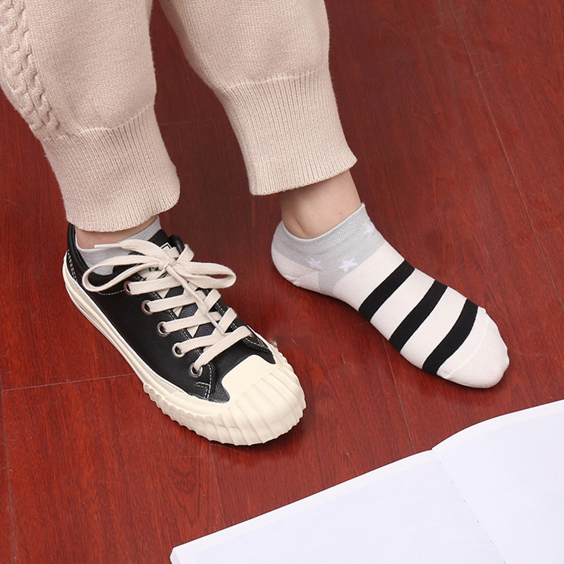 10双袜子女短袜浅口春夏女士低帮中筒棉袜船袜女短袜