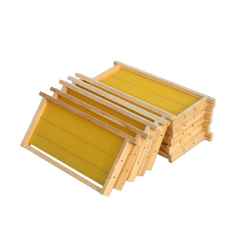 gn蜂箱中蜂巢框蜂框浅继箱成品巢框带框巢础巢脾蜜蜂养蜂工具全套