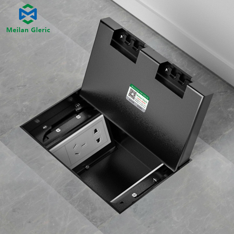 插座隐形纯平嵌入式大理石地面隐藏藏式不锈钢防水地插