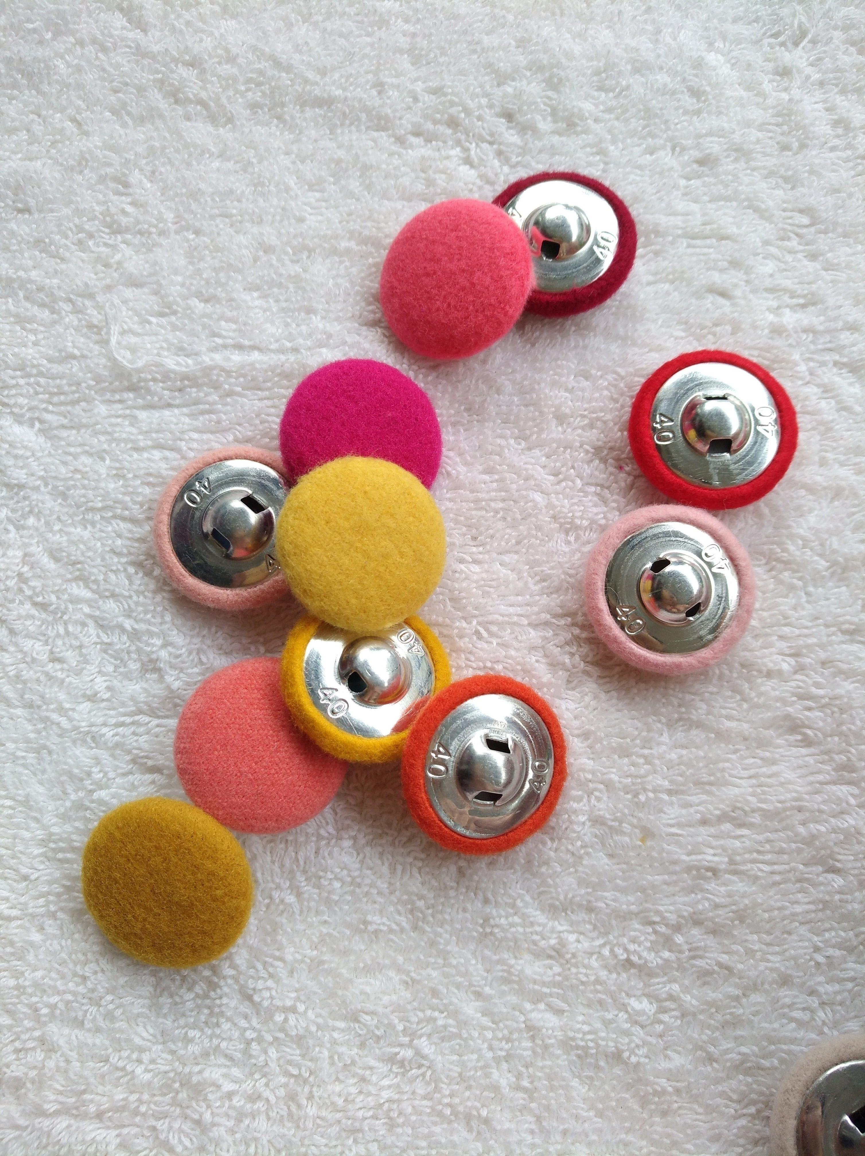 手工制作呢子扣子女士羊绒呢大衣风衣宝宝衣服纽扣毛呢扣子大红色