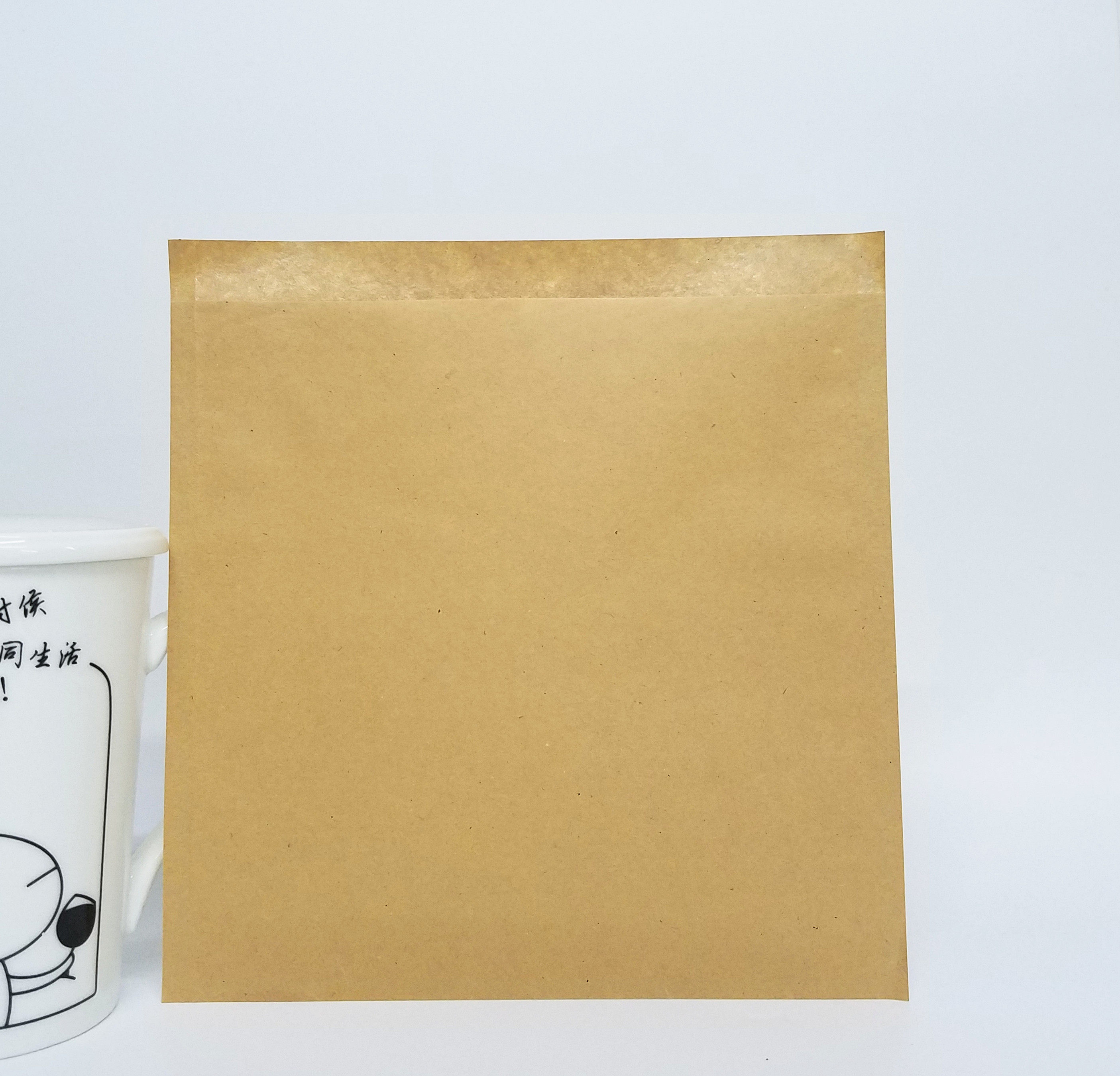 空白防油牛皮纸袋定制烧饼煎饼纸袋肉夹馍小吃打包袋子食品纸袋