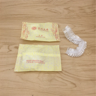 酒店宾馆一次性防水100只美容院专用透明加厚洗澡浴帽