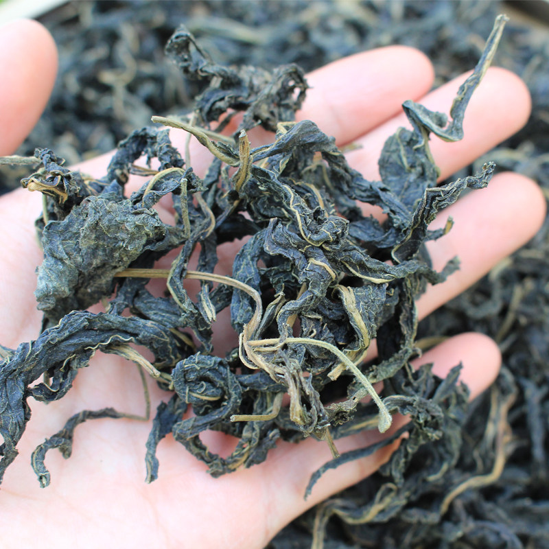 河南特产农家自晒新鲜食用干芝麻叶即食野菜其它干货