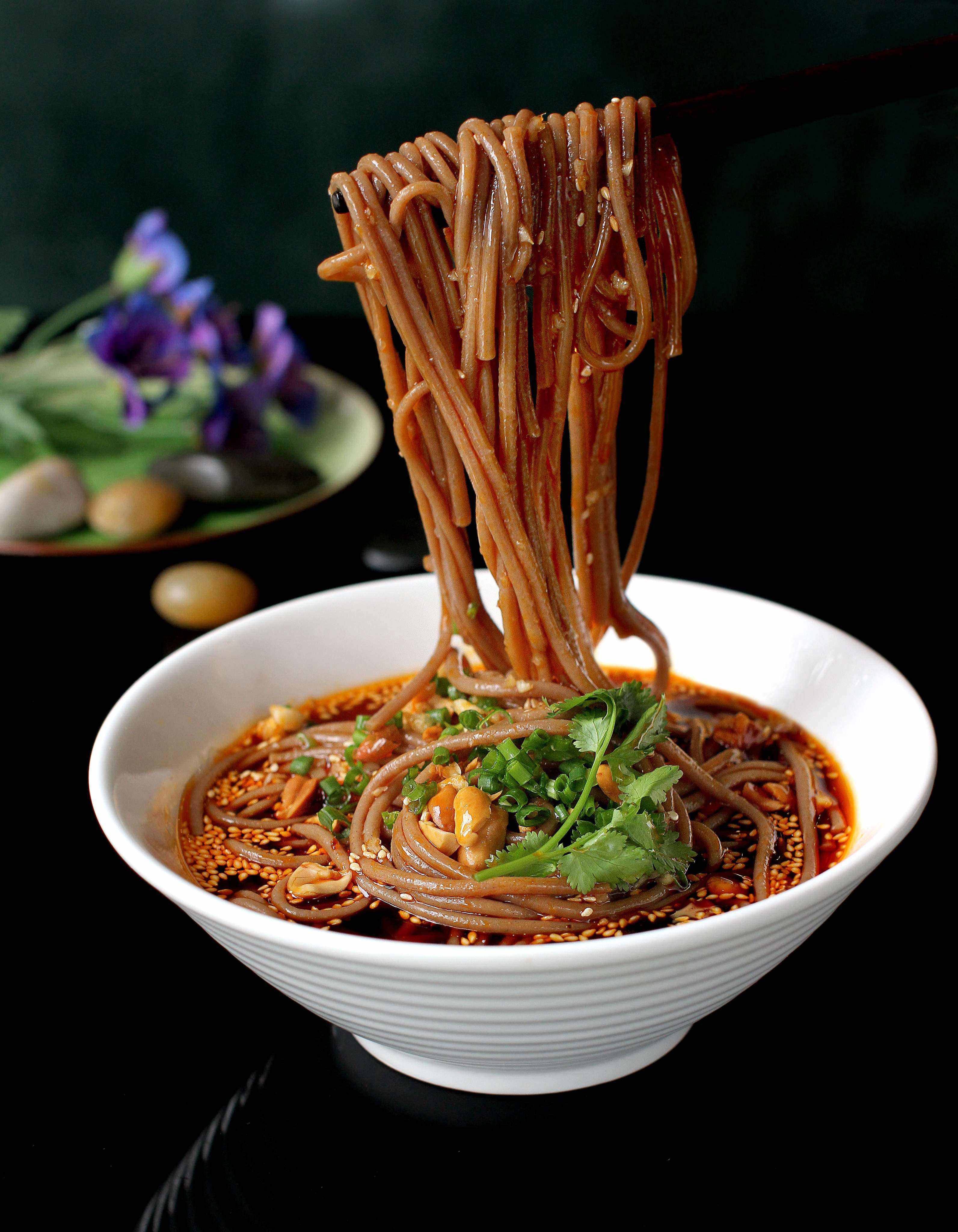 荞妈高寒凉拌杂粮面粗荞麦特产苦荞妈的妈妈冲泡方便面