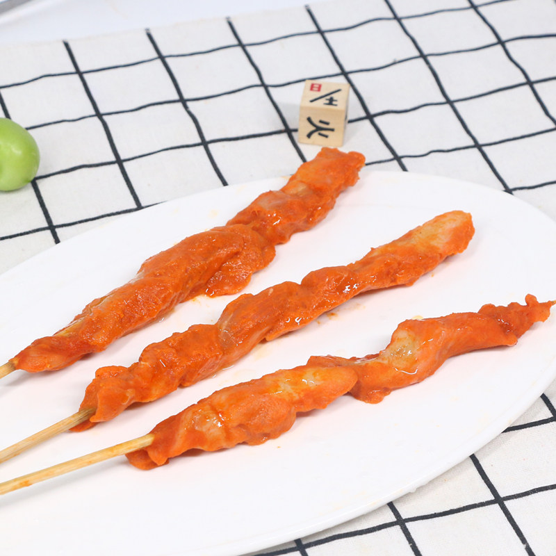 芙源禄鸡肉大串烤肉串鸡肉串油炸烧烤大肉串冷冻半成品2.5kg/25串