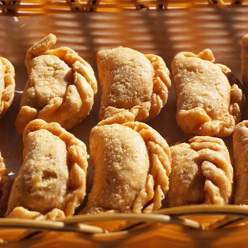 小吃零食仔酥炸角糕点传统手工特产客家梅州传统糕点