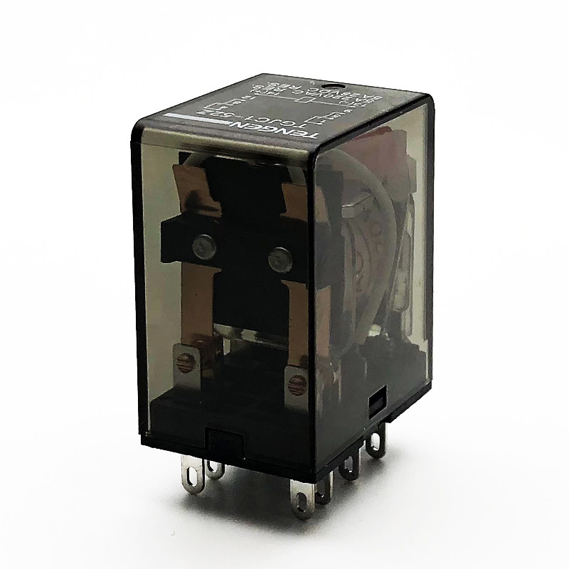 继电器tengen天正tgcj152zhh52p小型220v中间12v8其他机电五金