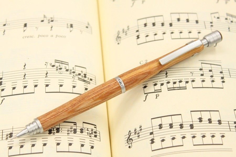 日本pilot百乐 s20 高级自动铅笔 河马木杆 低重心 绘图 0.5mm