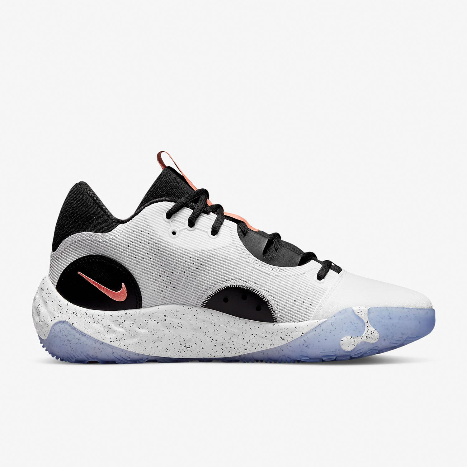 耐克男鞋nikepg6保罗乔治6代泡椒黑白实战篮球篮球鞋