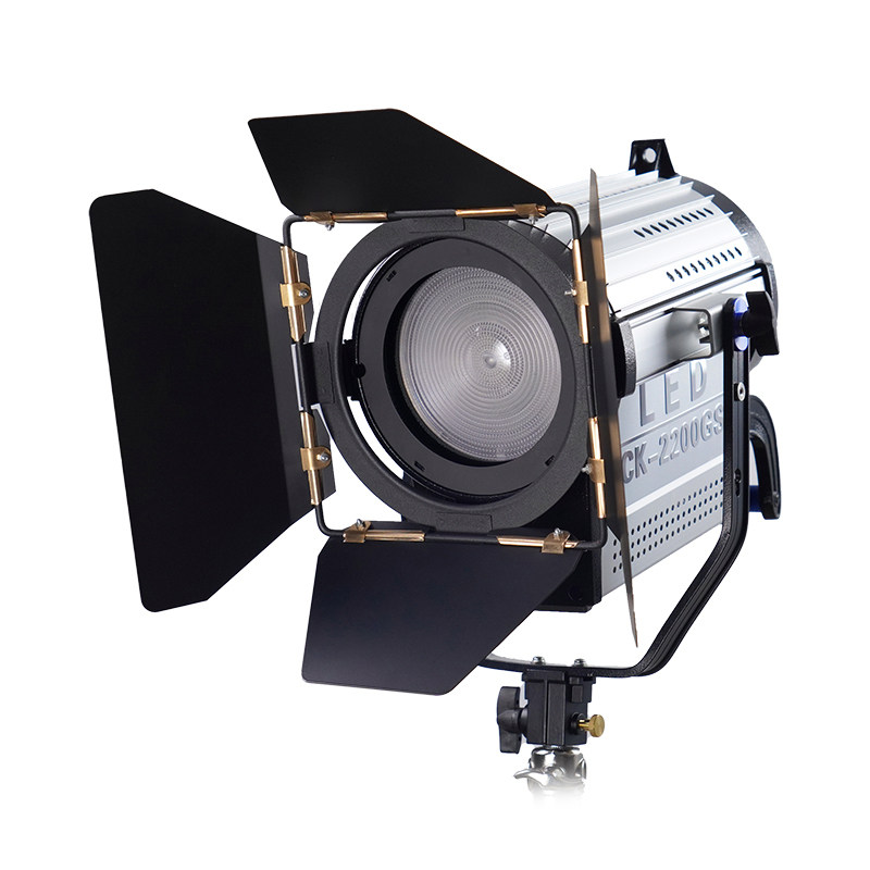led影视大功率摄影聚光灯220w视频拍摄双色色调影室灯