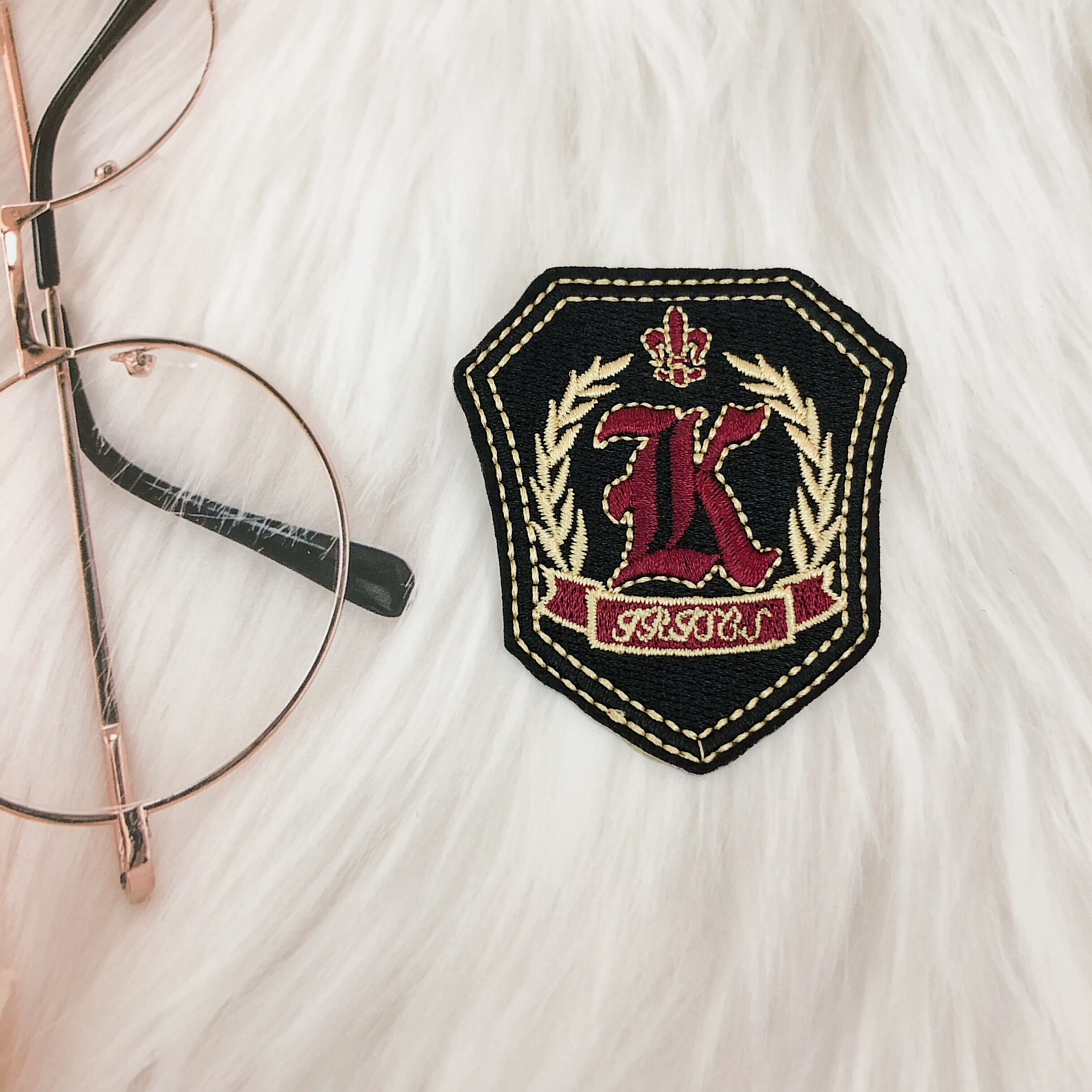 配饰情侣尤礼原创设计布制徽章jkdk制服胸针