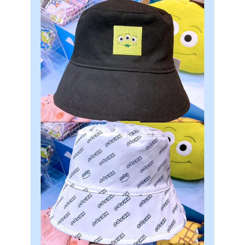 名创优品miniso玩具总动员渔夫帽双面戴可爱男女夏季日系防晒遮阳