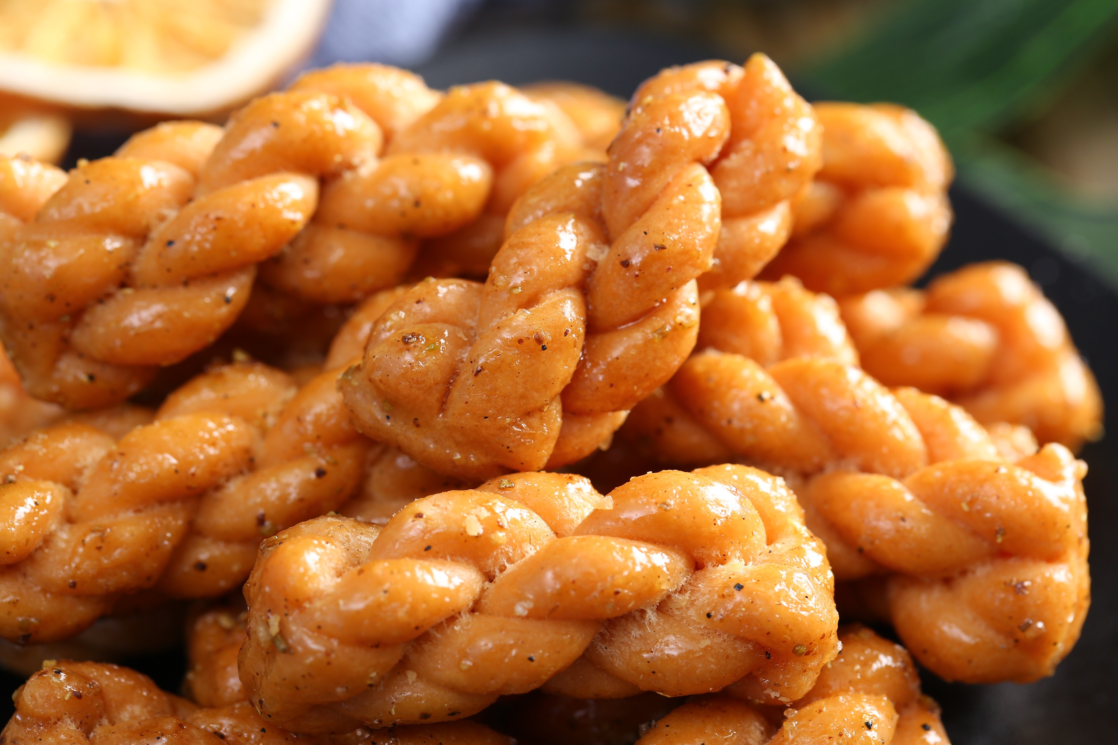 包邮四川永进成都味道小麻花410g5袋三味组合传统中式糕点