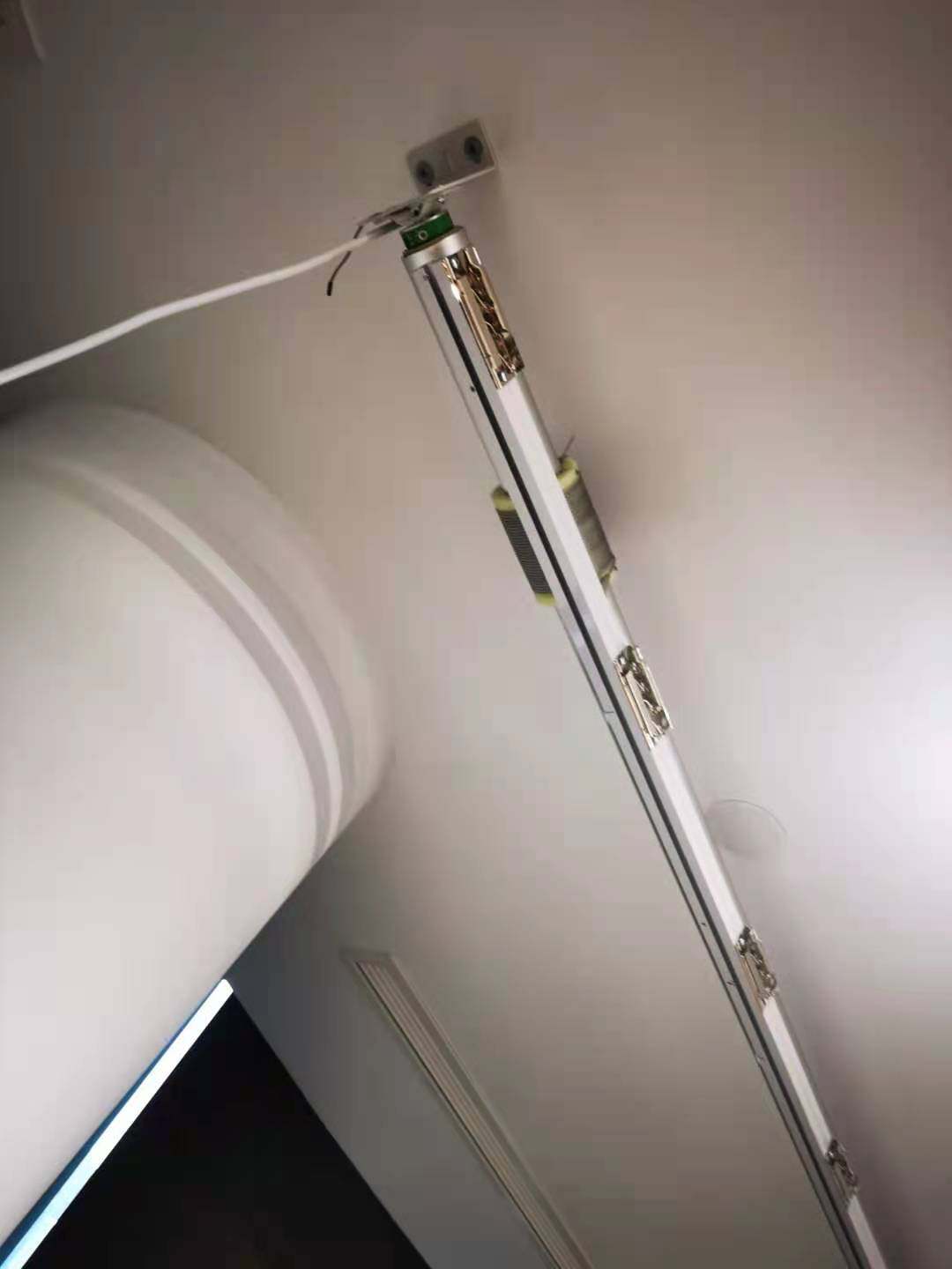 电动会标条幅升降机遥控管状电机智能窗帘4s电动窗帘