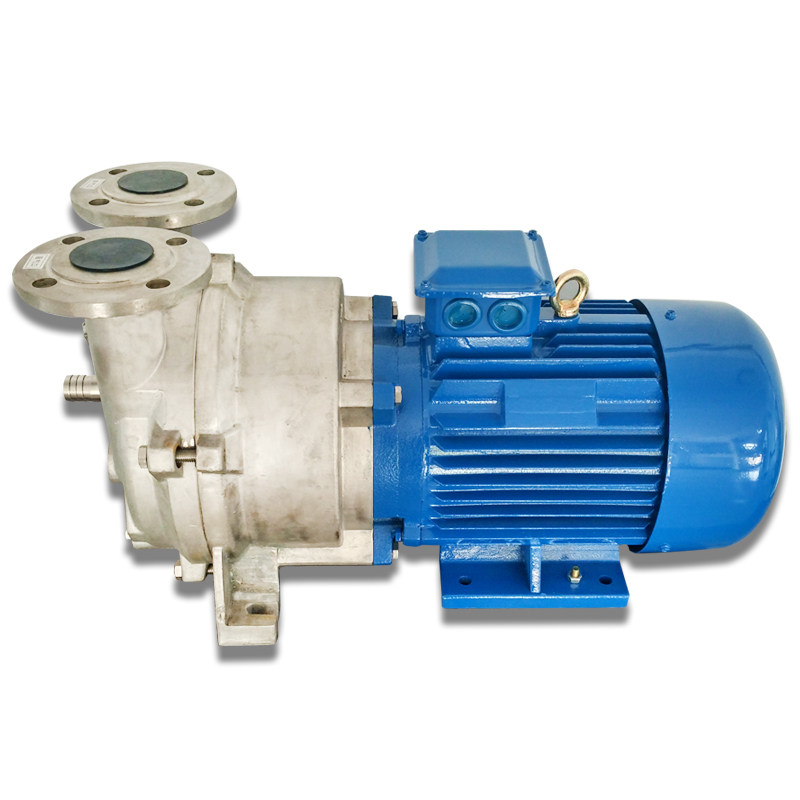 淄博博山2bv水环式真空泵不锈钢材质耐腐蚀304316l大吸力电动高温