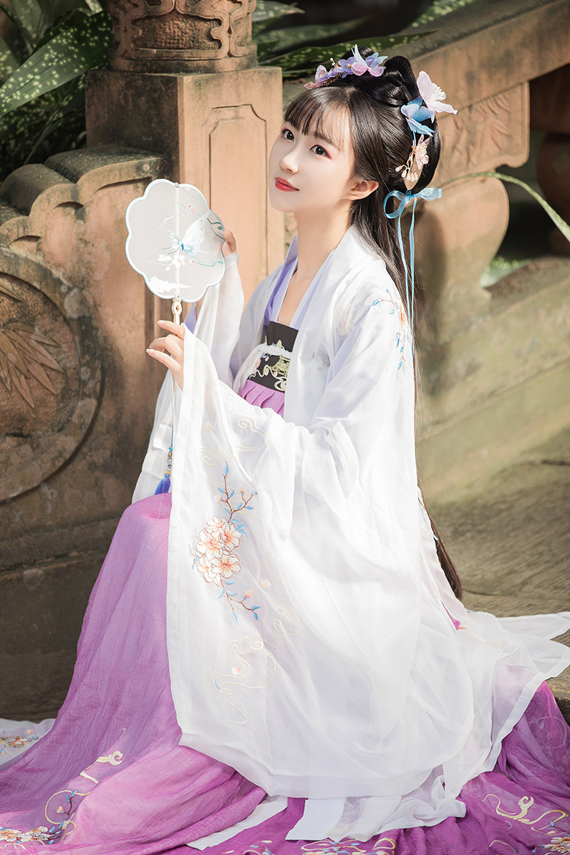 花神记九宫仙齐腰汉服女汉服齐胸唐制襦裙大袖衫绝版清仓