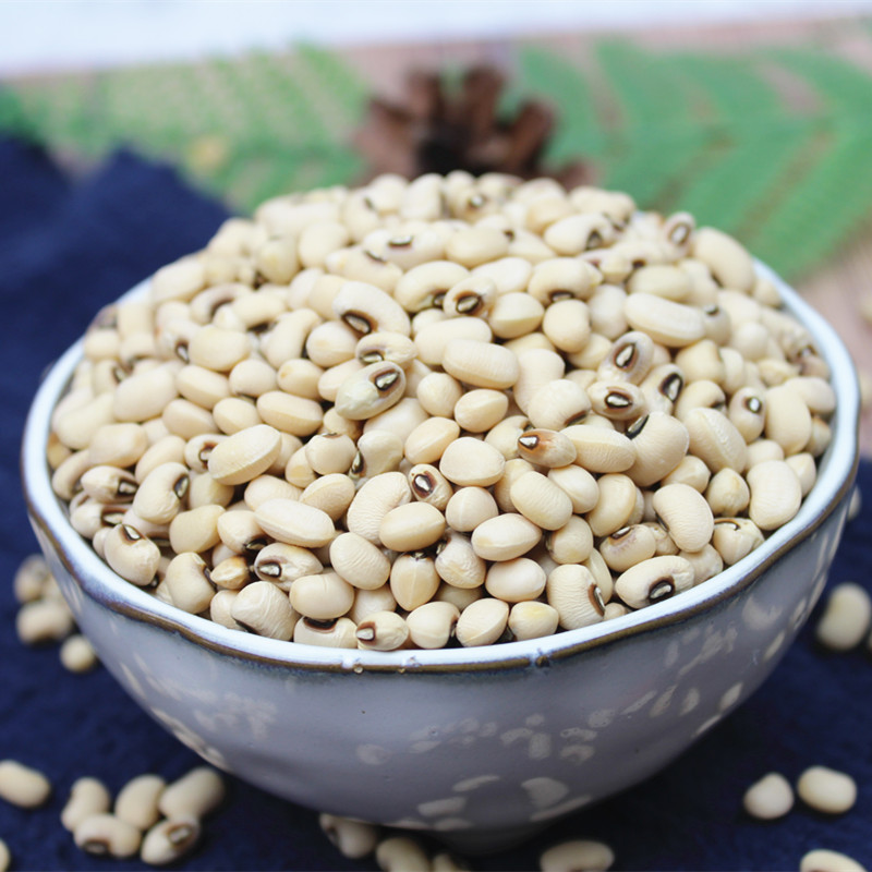豆类白眉豆豆子杂粮农家江豆类饭豆白豆米500g豇豆其它