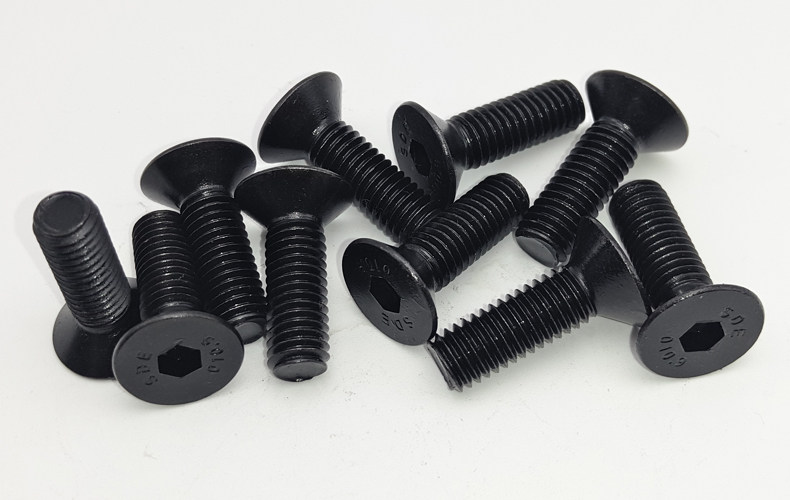 六角2-13英制沉头螺栓10.9级平杯螺钉杯头螺丝螺栓