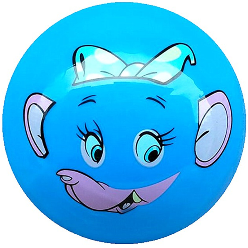 儿童婴儿宝宝早教皮球类拍拍弹力动物图案球幼儿园专用充气玩具球