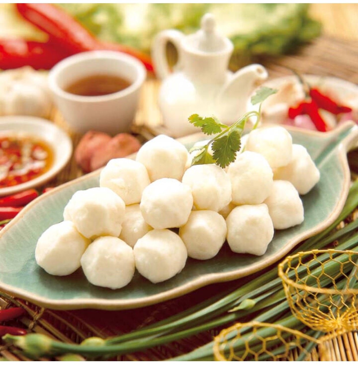 四海急冻170g 墨鱼味鱼丸香港四海鱼蛋系列之墨鱼丸