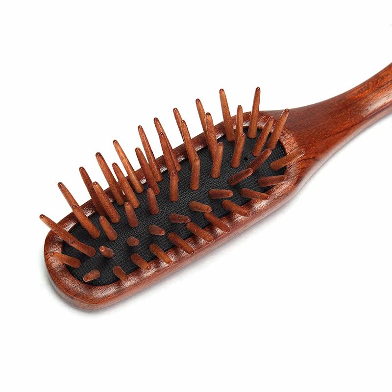 英国kent肯特梳子随身便携美发梳 气垫按摩梳木梳woody hog