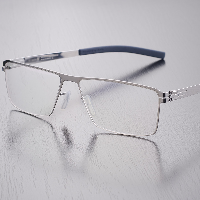 眼镜框无螺丝ic德国设计细脚超轻有弹性眼镜架超薄男女时尚 slen