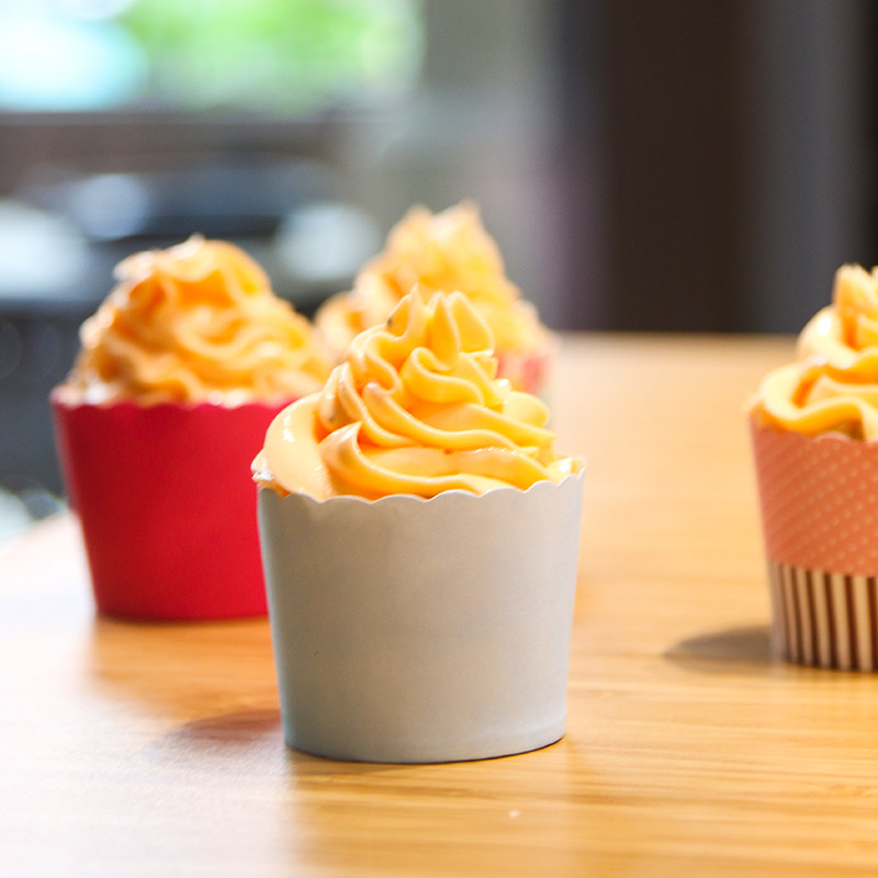 小号蛋糕纸杯 硬质马芬杯 蛋糕纸杯杯子 蛋糕机制纸杯50只
