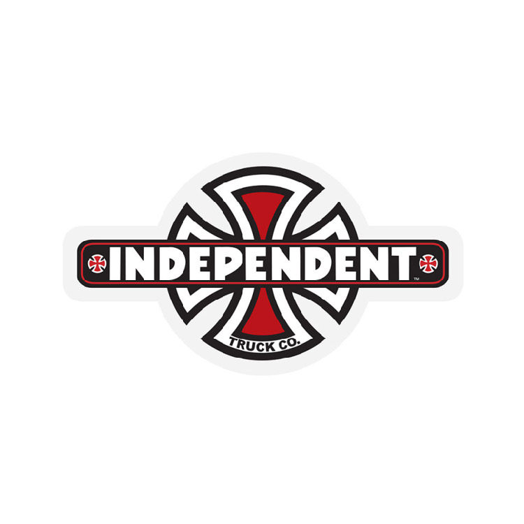 independent滑板品牌贴纸贴纸