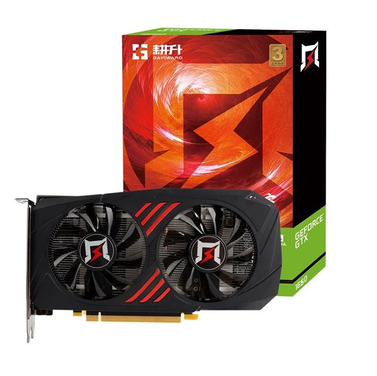 影驰gtx1650大将oc台式机电脑游戏独立显卡显卡