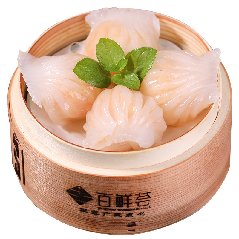 虾饺广式点心鲜虾水晶港式冷冻速食大虾虾仁虾类制品