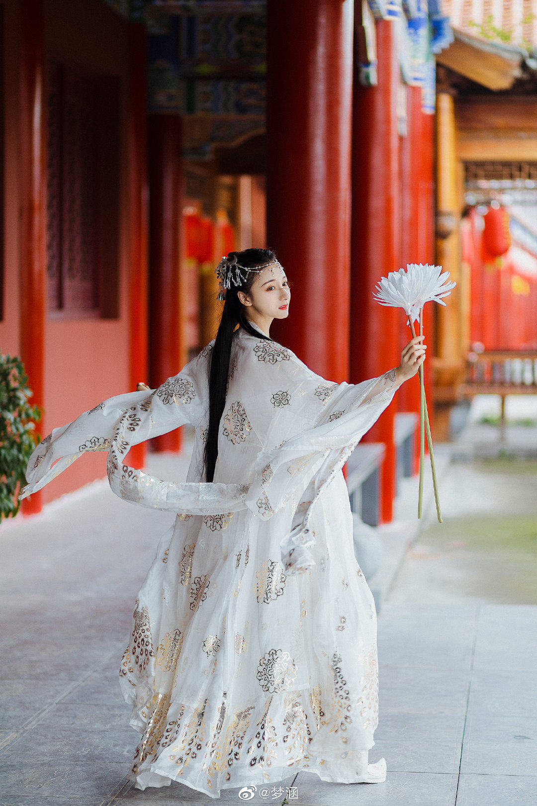 烫金大袖衫汉服女中国风对襟刺绣齐胸襦裙女原创外披超仙学生服装