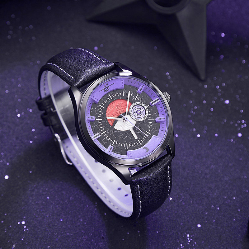 火影忍者官方正版联名手表 二次元动漫周边 宇智波佐助学生防水表