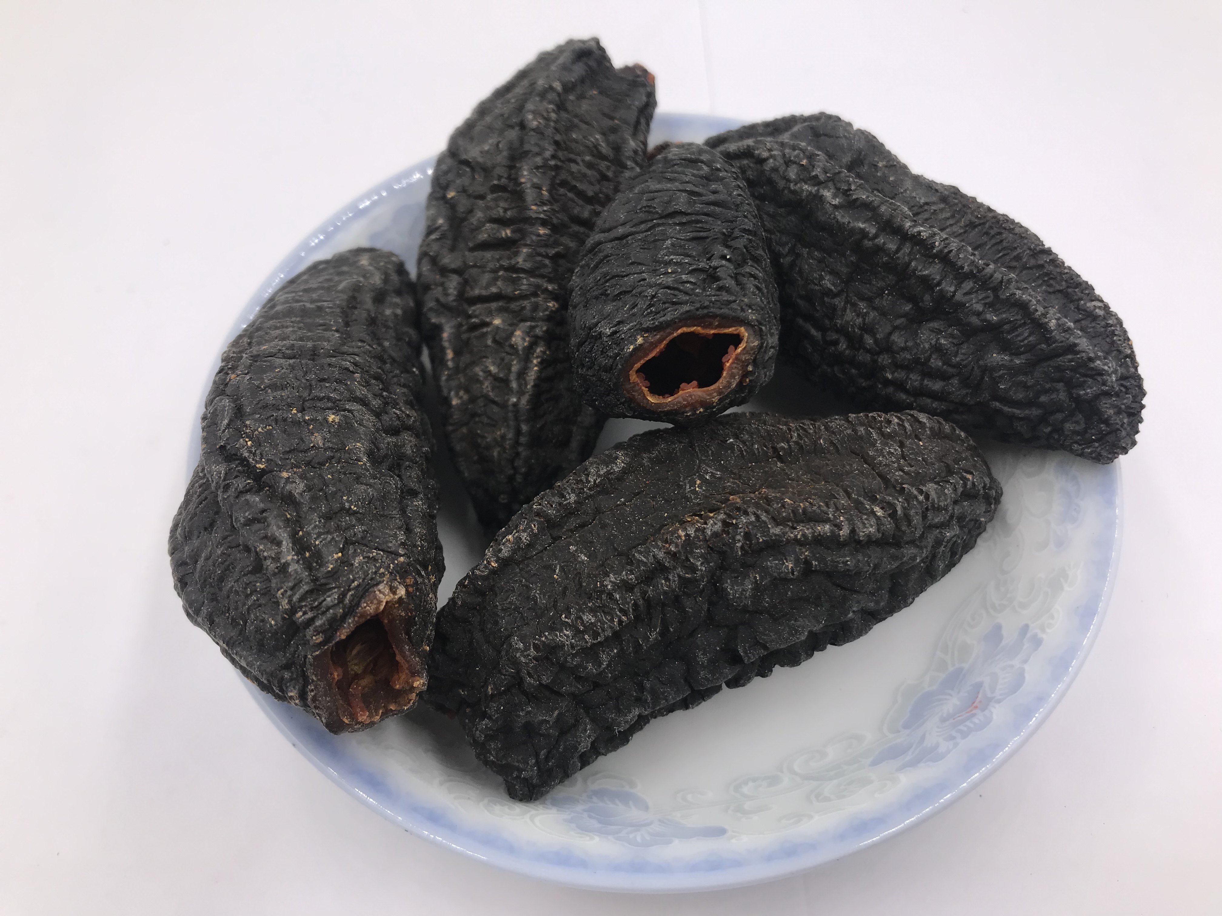 加拿大海参干货原装进口圆筒9年参纯野生454克淡干北极红极参 - 参