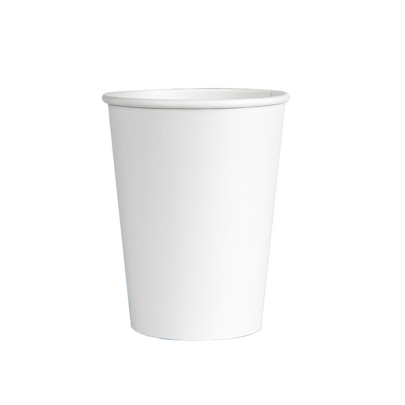 纯白色一次性杯子纸杯1000只手工家用幼儿园diy水杯纸杯