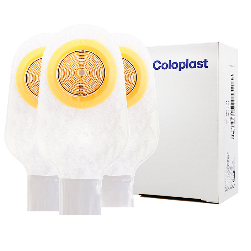 coloplast康乐保口袋5985一件式造瘘袋特舒一次性大便yk1造口袋