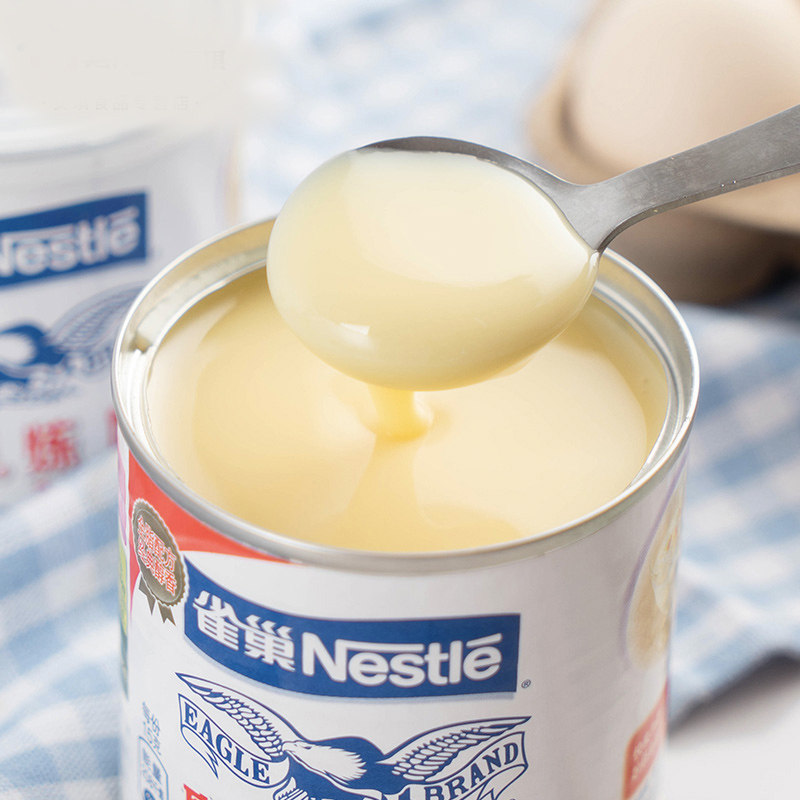 雀巢鹰唛炼奶350g罐装炼乳奶茶用商用家用做蛋挞用的原料烘焙专用