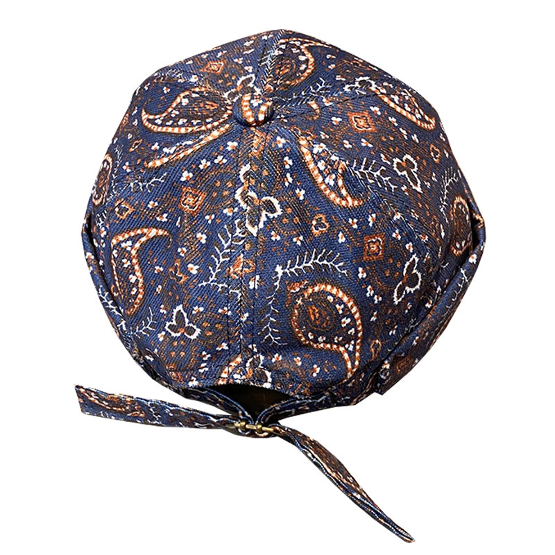 泰国腰果花帽子女春夏韩版百搭日系嘻哈瓜皮帽子