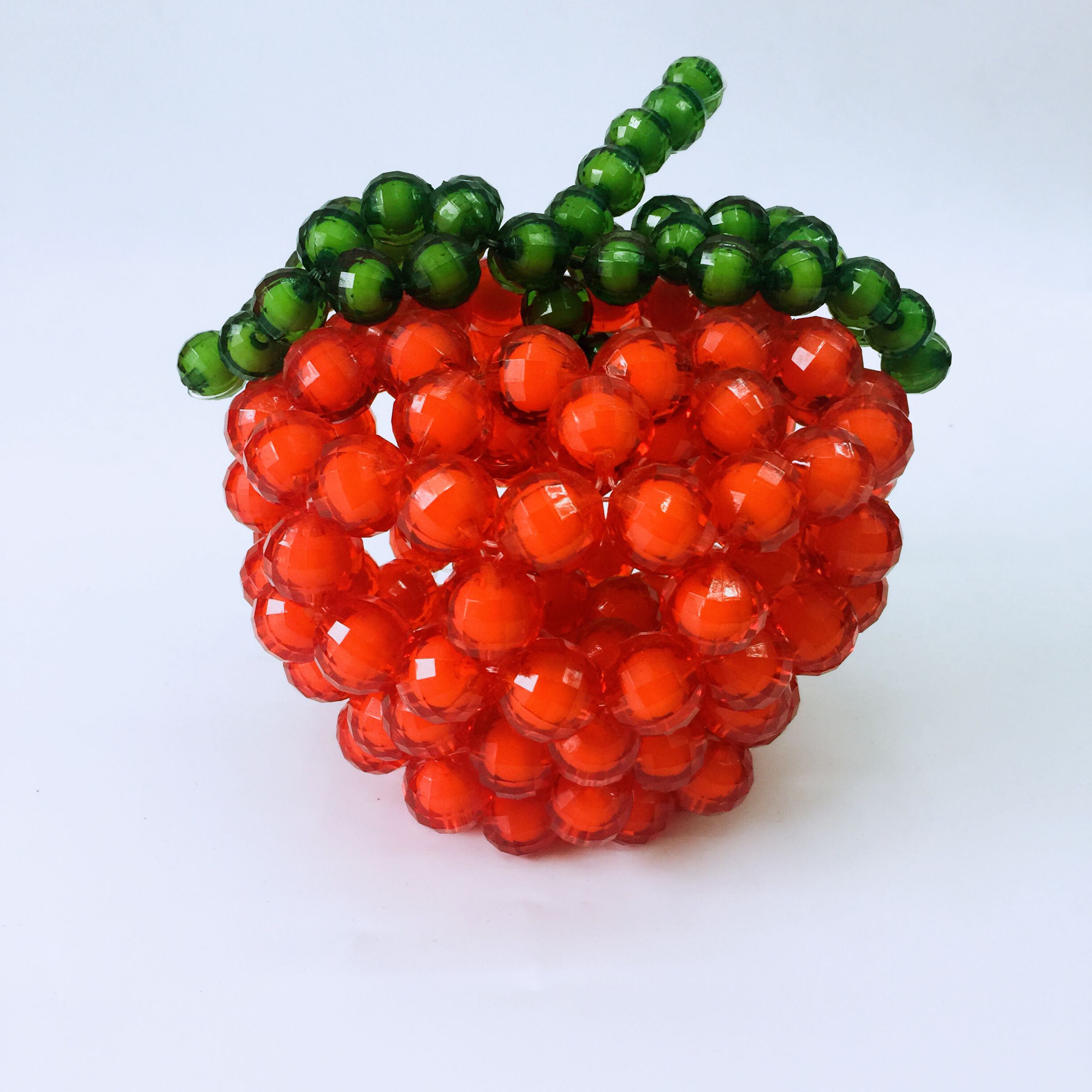 手工串珠diy材料包14mm96面亚克力地球珠子珠中珠a料散珠批发按斤