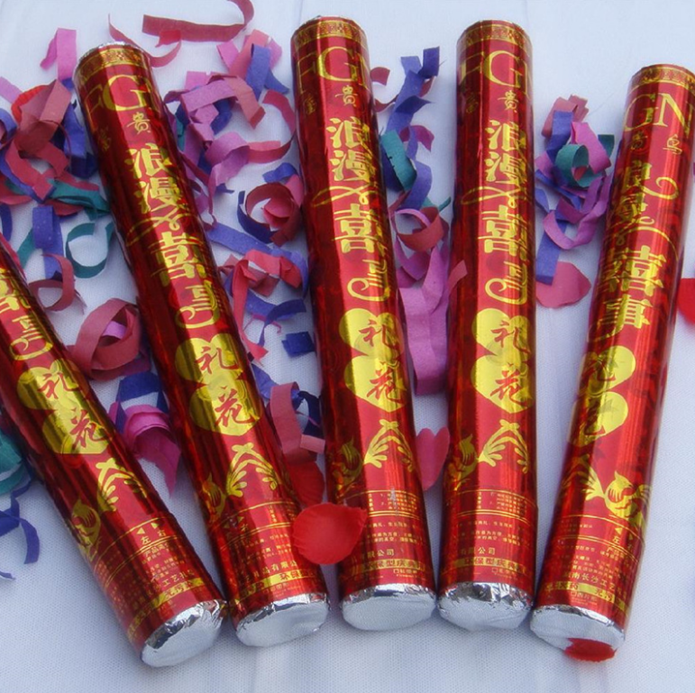礼炮礼花婚庆用品结婚结婚礼节日庆典旋转式开业庆祝礼花