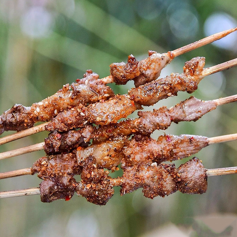 烧烤牛肉新鲜高品质清真烤串小串冷冻半成品食材牛丸