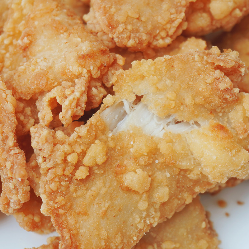 一霖锅包速冻裹粉鸡肉肉片油炸微波煎烤冷冻生鸡肉