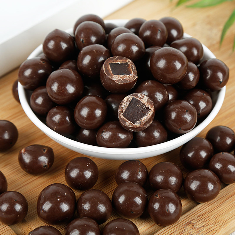 山楂酸奶巧克力零食酸甜散装夹心果丹天津特产混合巧克力