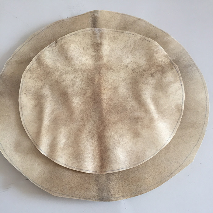 非洲鼓皮手鼓脊背专用12寸支持定制更换鼓面非洲鼓