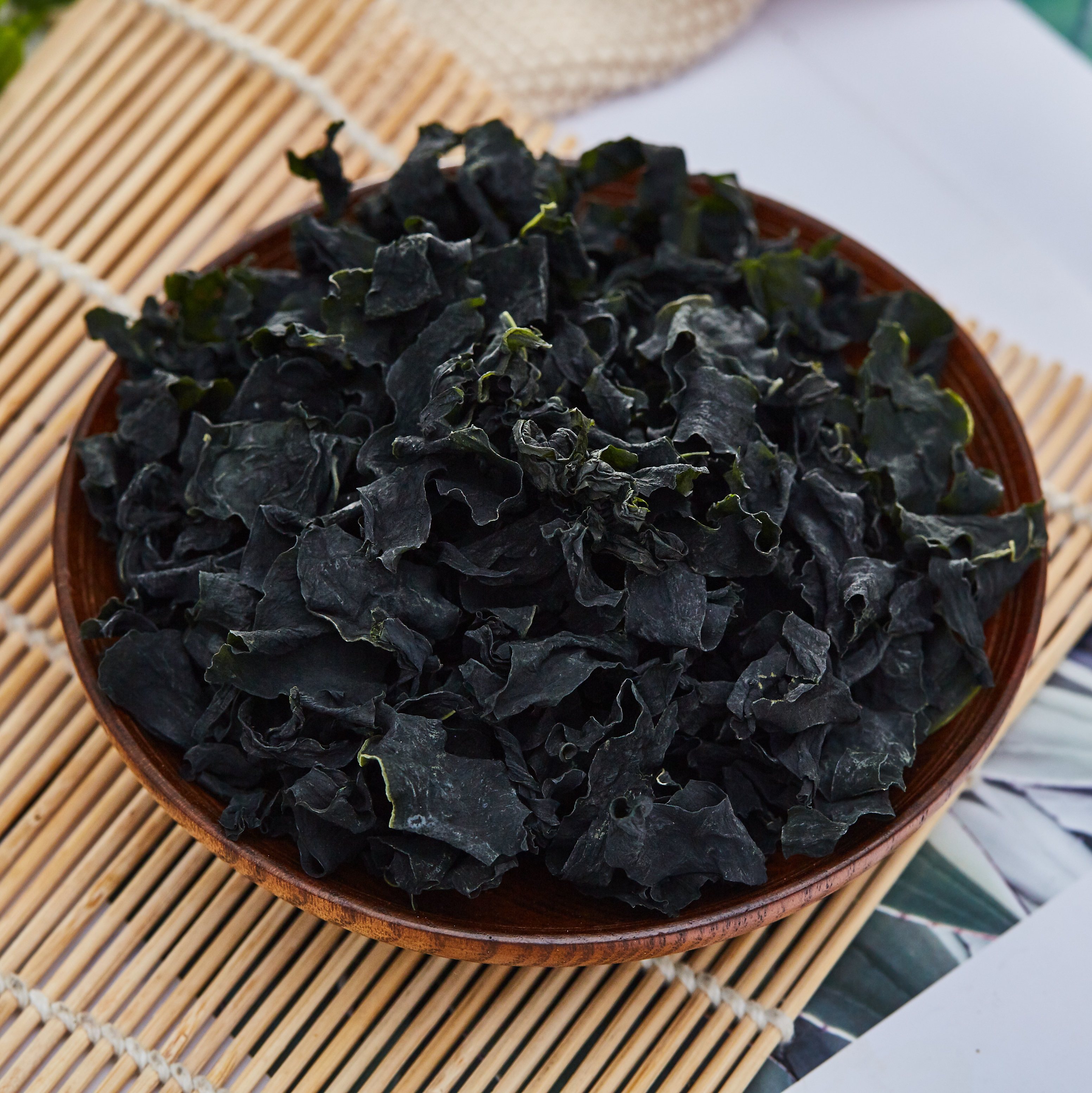 裙带干货出口特级大连连海白菜海木耳螺旋藻韩国裙带菜