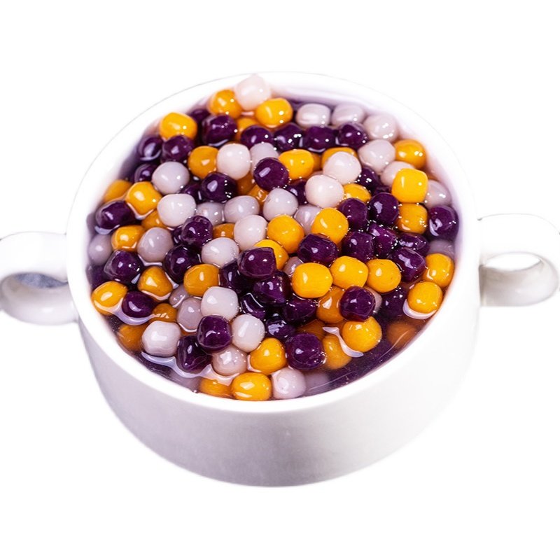 大芋圆成品珍珠小芋圆水果捞烧仙草甜品奶茶吸管芋圆