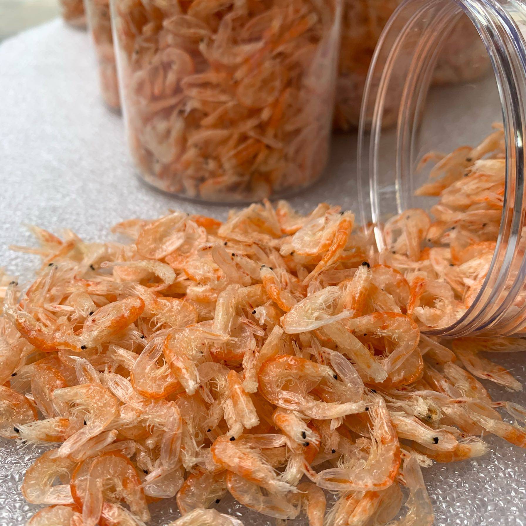 红膏芒种虾皮无盐淡鲜洞头特产稀缺海产品100g虾皮