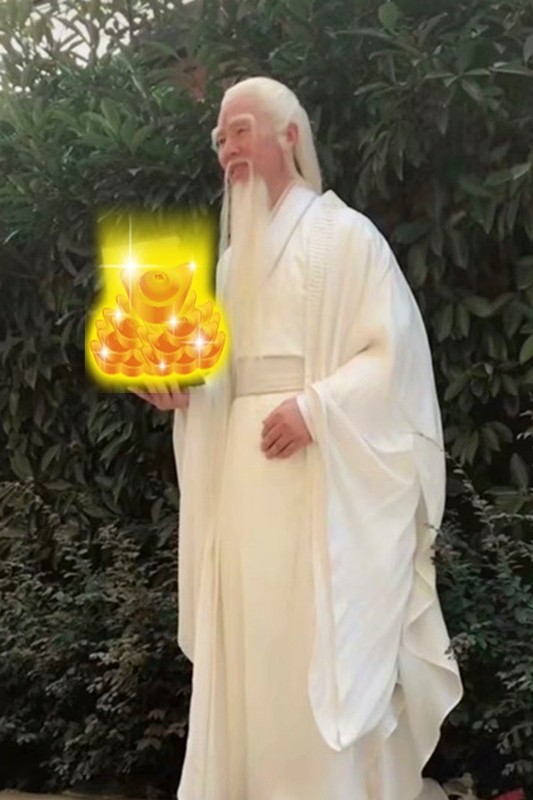 拂尘表演浮尘神仙太极马尾太监浮佛道士佛尘儿童演出服