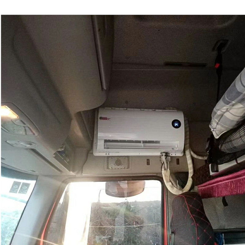 24v货车电空调解放j6p专用驻车空调欧曼gtl豪沃t7t7h车载制冷